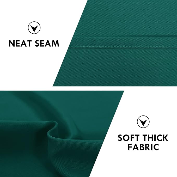 DWCN Blackout Curtains Thermal Insulated, Energy Saving & Noise Reducing - Image 6