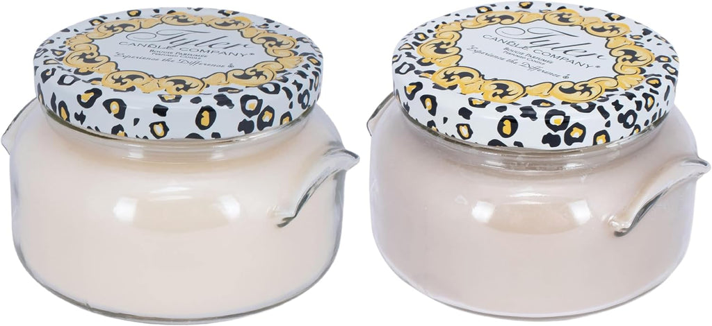 Diva & High Maintenance Scented Candle, 22 oz 2-Wick Soy Wax Jar, Large Highly Scented Candle Set Pack of 2, Long Burn 110–130 Hours, Home Fragrance Gift