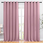 NICETOWN Crystal Pink Blackout Curtains & Drapes by NICETOWN