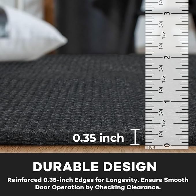 KOZYFLY Runners for Hallways 3x8 ft Washable Kitchen Runner Non Slip Rubber - Image 4