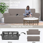 Easy-Going Stretch Oversized Chair Sofa Slipcover 1-Piece Couch Sofa Cover - Image 4