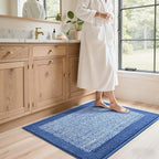 48x32 Large Bathroom Rugs Washable Non Slip, Soft Absorbent Quick Dry Mats - Image 3