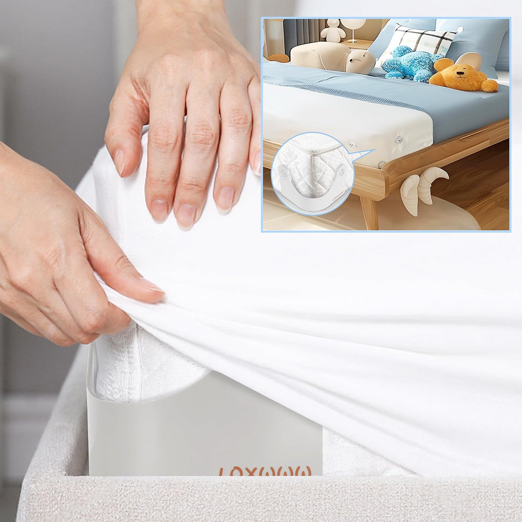Sheet Holders 4-Pack One-Time Install No Straps Needed