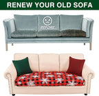 Smiry Printed Couch Cushion Covers, Stretch Soft Couch Covers - Image 8
