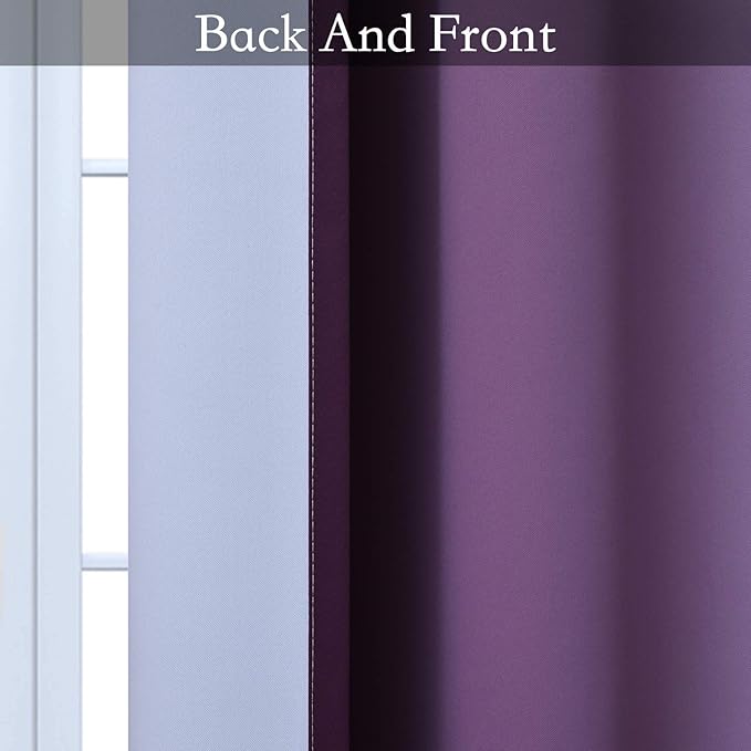 SimpleHome Ombre Room Darkening Curtains - Image 5