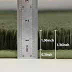Goideal Fluffy Rug for Bedroom Living Room, 3x5 Olive Green Area Rugs, Faux Fur - Image 2