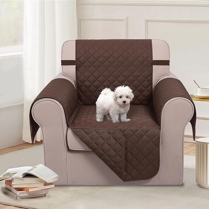 U-NICE HOME Recliner Chair Covers Reversible Chair Cover Pet Covers - Image 2