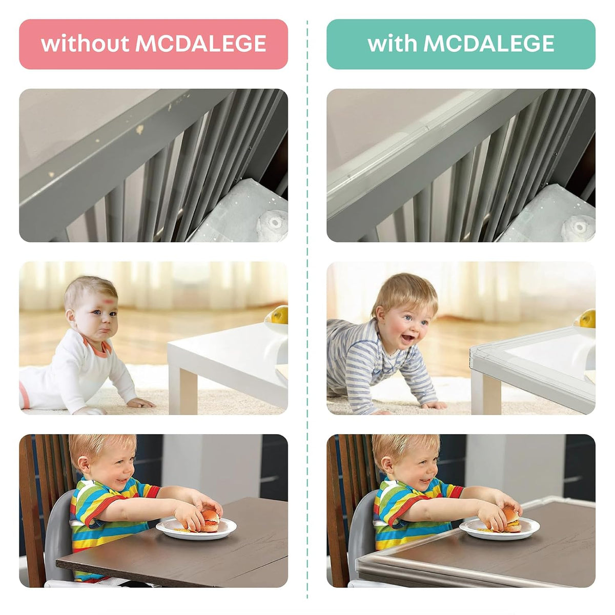 Furniture Edge Protector for Baby(78.74x1.97in)