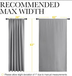 NICETOWN Short Curtains for Wide Window - Image 7