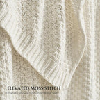 EVERGRACEHOME Chunky Chenille Knit Throw Blanket - Image 2