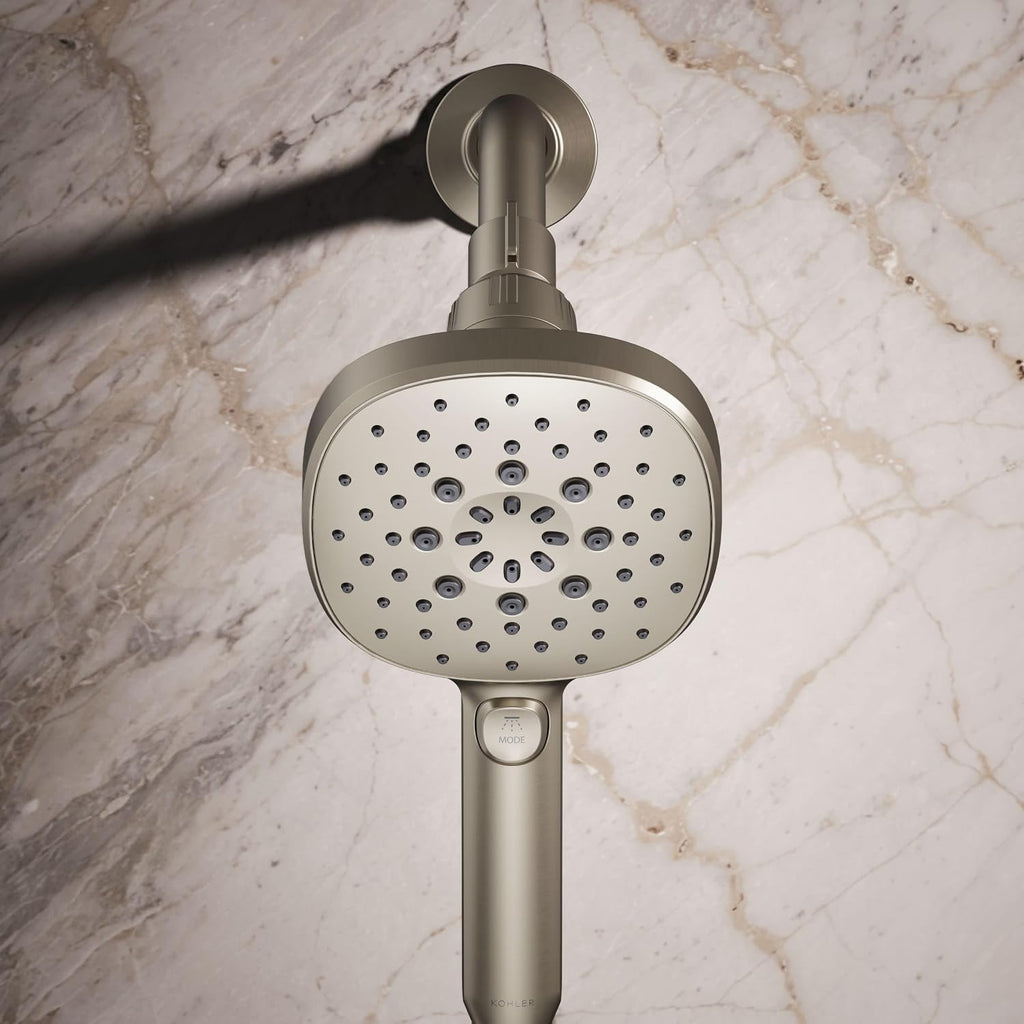 Kohler R34308-G-BN Tellin™ Five-function handshower, 1.75 gpm, Vibrant Brushed Nickel