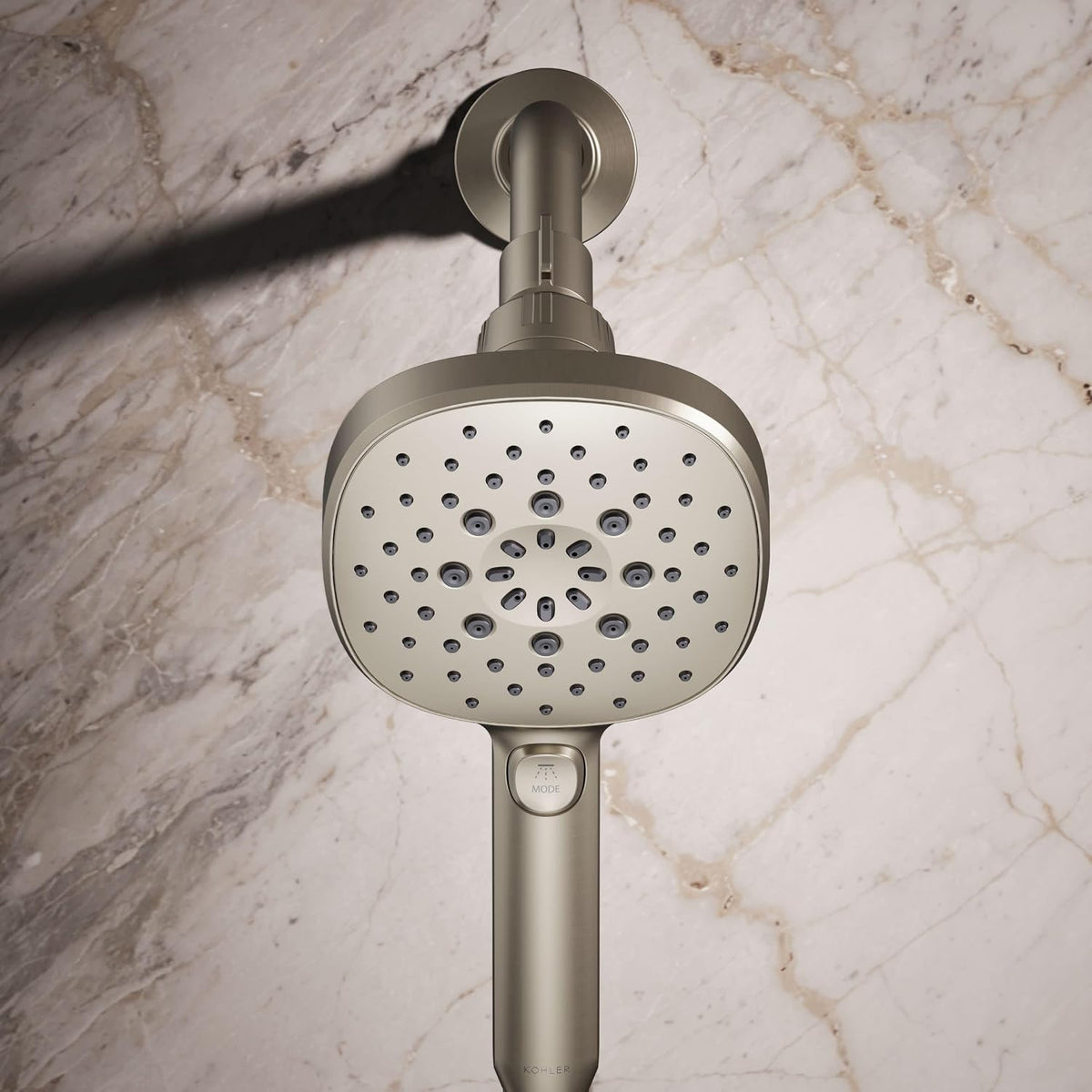 Kohler R34308-G-BN Tellin™ Five-function handshower, 1.75 gpm, Vibrant Brushed Nickel
