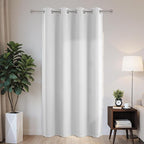 Joydeco Blackout Patio Sliding Door Curtains 96 Inches Long, Grommet Privacy by JOYDECO