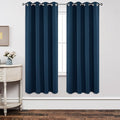 Joydeco Blackout Curtains 72 Inch Length 2 Panels Set, Thermal Insulated Long by JOYDECO