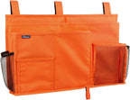 Surblue Caddy Hanging Organizer Bedside Storage Bag for Bunk and Hospital Beds, Green, L