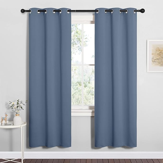 NICETOWN Blackout Curtains for Bedroom, Home Decoration Thermal Insulated Noise by NICETOWN