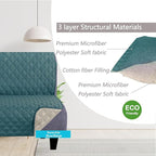 U-NICE HOME Futon Sofa Covers Reversible Sofa Slipcover Armless Cover Furniture - Image 3