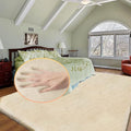 ORINOVA Light Brown Beige Plush Shag Area Rugs 8x10 Rugs by ORINOVA