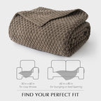 EVERGRACEHOME Chunky Chenille Knit Throw Blanket - Image 8