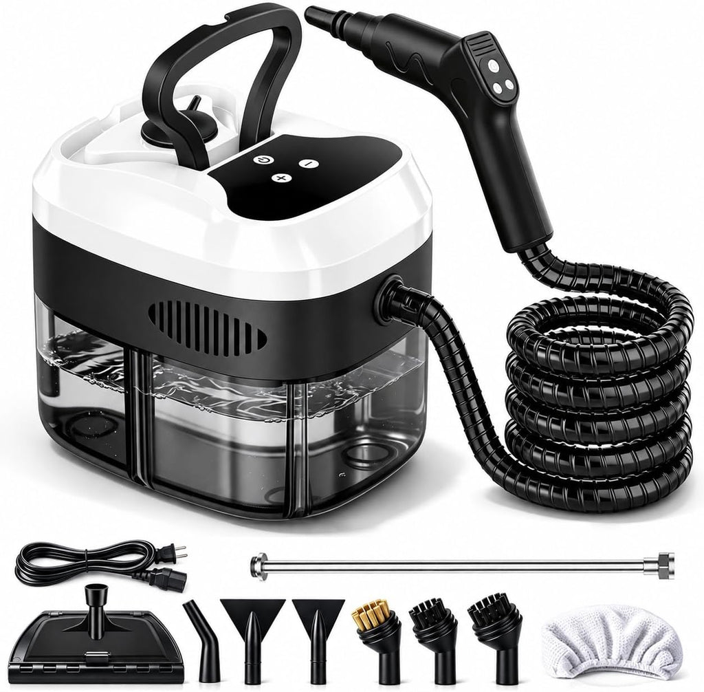 Steam Cleaner for Home, 6 Adjustable Levels, Dual Control