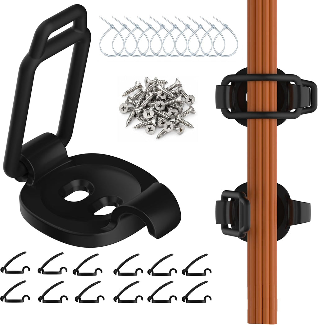 12-Pack Adjustable Cable Clips