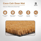 Welcome - 17"x29" - Coir Door Mat - Welcome Mats - Image 3