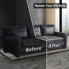 Leather Look Couch Cushion Covers Sofa Seat Slipcovers Sets Couches Furniture - Image 7