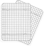 TeamFar Cooling Rack, 9.75”x7.5” Stainless Steel Baking Grid Wire Rack