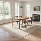 Washable Rugs 8x10 Area Rugs for Living Room- Vintage Brown Rugs for Bedroom - Image 7