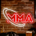 Wrestling Neon Sign for Wall Decor, Dimmable LED Boxing Belt Neon Signs Light for Bedroom Dormitory Gym Decor and Man Cave Beer Bar Boxing Club Gym Game Room, Gifts for Boys-16.5" x 8.3"-Blue