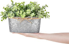 Dahey Artificial Fake Plants Indoor for Farmhouse Table Laundry Room Decor