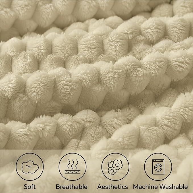 BEDELITE Fleece Throw Blanket for Couch & Bed - Image 3