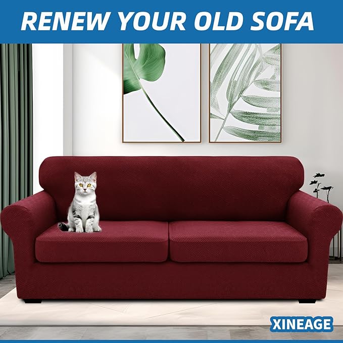 XINEAGE 2026 New 3 Pieces Couch Covers - Image 4