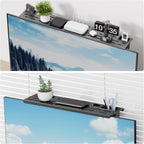Adjustable Steel TV Top Shelf for Soundbar, Soundbar Stand