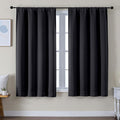 Simplebrand Ava Black Blackout Curtains by Simplebrand