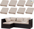 Outdoor Cushion Covers Set, Replacement by SUKAIKEQA