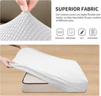 Easy-Going Stretch 3 Pieces Couch Cushion Covers - Image 4