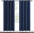 NICETOWN Navy Blackout Curtains 78" Long - Image 2