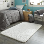 Ophanie White Rugs for Bedroom Fluffy, Girls Kids Baby Shaggy Shag Fuzzy Soft - Image 3