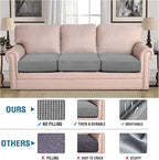 H.VERSAILTEX Super Stretch Couch Cushion Covers Sofa Cushion Slipcovers - Image 5