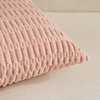 Fancy Homi 4 Packs Boho Pink Decorative Throw Pillow Covers 24x24 Inch - Image 4
