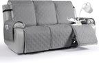 VANSOFY Waterproof Recliner Couch Covers, Sofa Covers 1-Piece Washable by VANSOFYFURNITURECOVERS