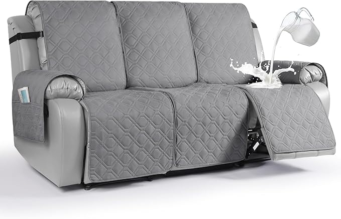 VANSOFY Waterproof Recliner Couch Covers, Sofa Covers 1-Piece Washable by VANSOFYFURNITURECOVERS