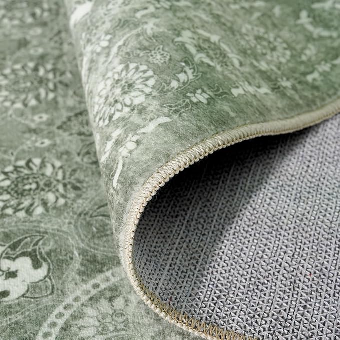 4x12 Washable Hallway Runner Rug - Image 6