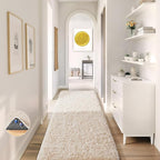 Ophanie Runner Rug for Hallway, 2x5 Upgrade Non-Slip Fluffy Soft Bedside Rugs - Image 5