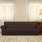 PureFit Super Stretch 4 Seater Sofa Slipcover – Spandex Non Slip Soft Couch - Image 2