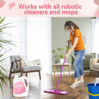 Snowlily Floor Cleaning Solution Compatible with Dreame 33.8 Fl Oz rose