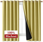 NICETOWN 100% Blackout Curtains - Image 2