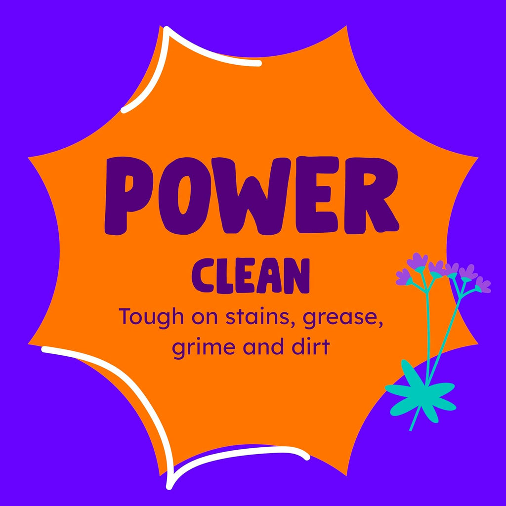 Originally Yellow Lavender Vinegar For Cleaning Purpose | USA Made All Purpose Cleaner | Use as a Floor, Glass, Kitchen, & Bathroom Cleaner | Plant Derived Vinegar Half Gallon | 64 Oz