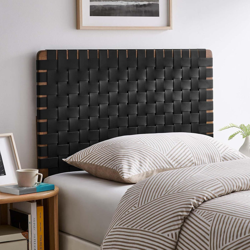 Modway Sparta headboards, Queen, Walnut Brown